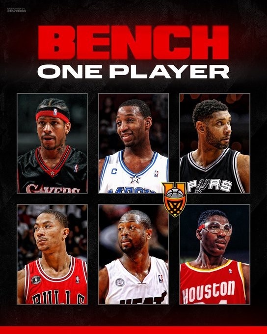 百家乐官网-若巅峰AI、麦迪、邓肯、罗斯、韦德与奥拉朱旺同队，谁将坐上替补席？