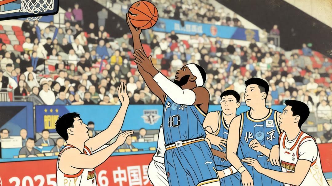 打鱼腩仅7分2犯规！CBA都没打明白，还想冲击NBA？